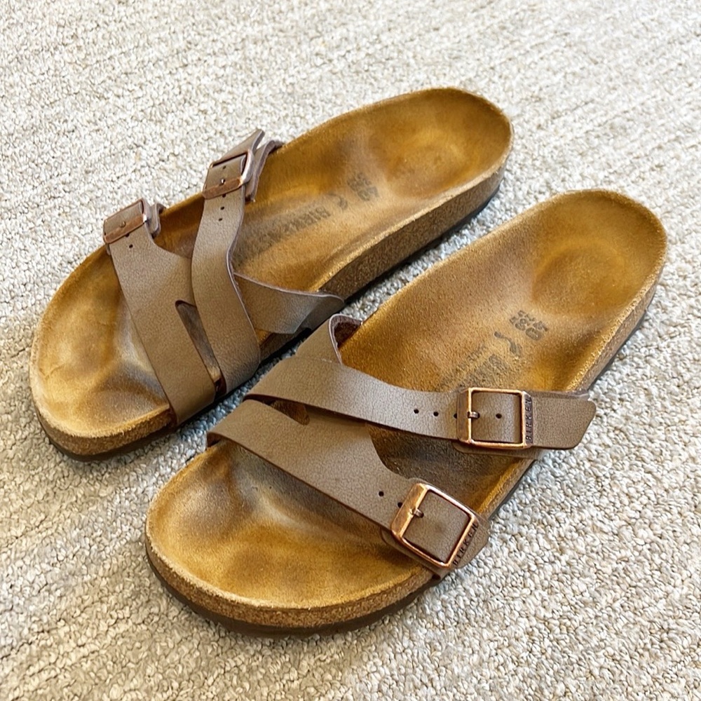 Birkenstock Yao Birko-Flor Birkibuc Mocha - Picture 6 of 11